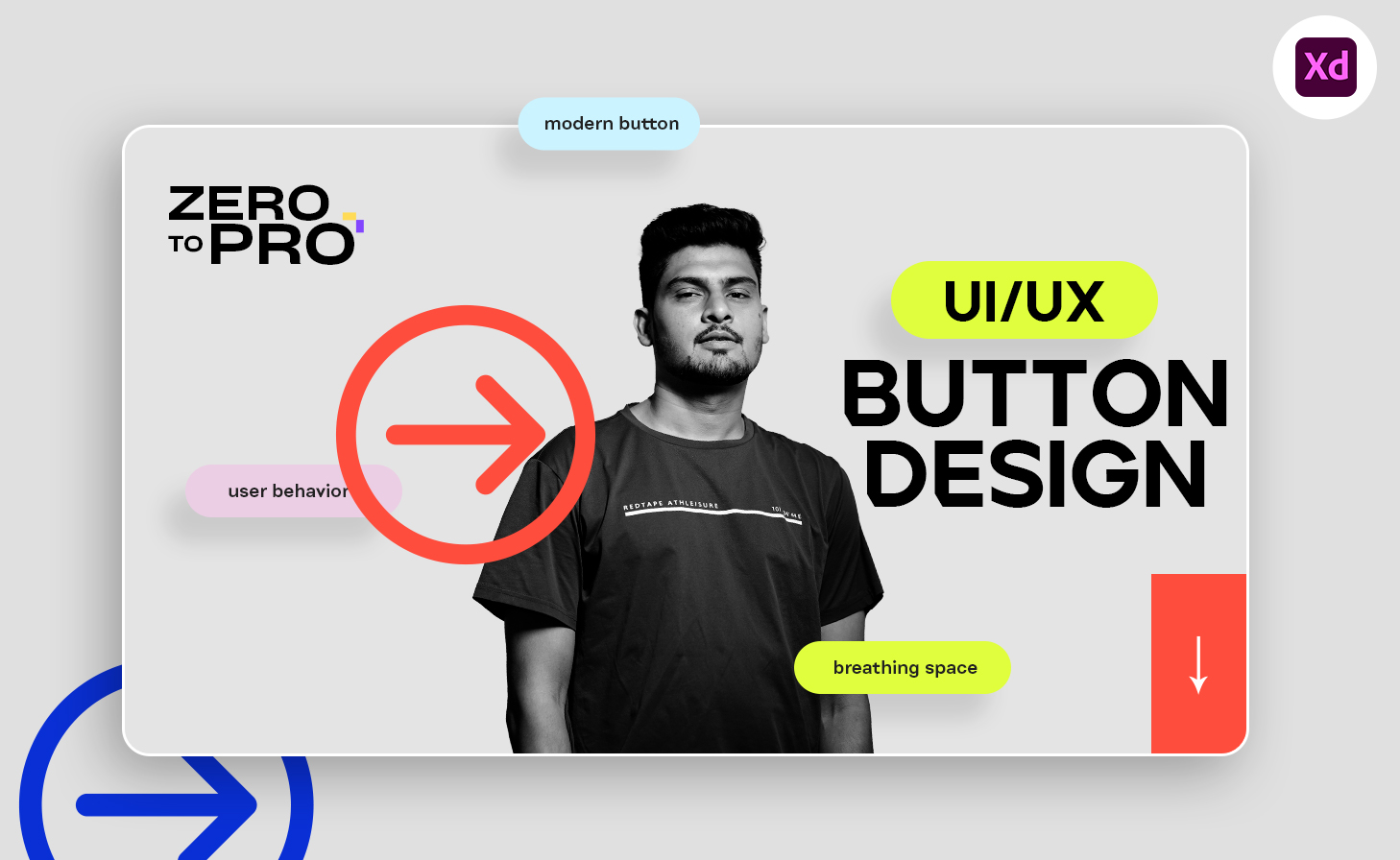 Zero To Pro – UI/UX Button Design